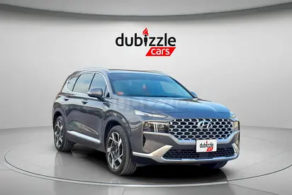 AED 1368/month | 2022 Hyundai Santa Fe  | GCC Specs | Ref#453926