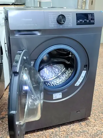 Hisense Front Load Washing Machine - 7kg (Grey) - SnowFlake Drum