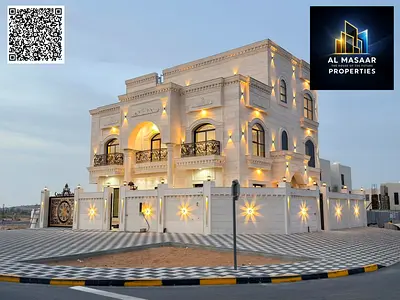 فيلا كلاسيك كورنر علي الشارع الرئيسي طابقين وروف مساحه كبيرة تكيف مركزي تملك حر لجميع الجنسيات