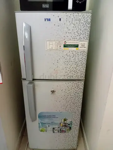 Nikai Small double-door refrigerator – good condition