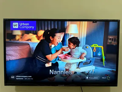 40-inch LED TV in good working condition