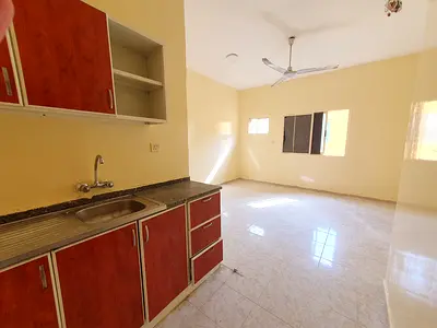BIG SIZE STUDIO SEPARATE KITCHEN FOR BACHELORS IN MUWAILEH