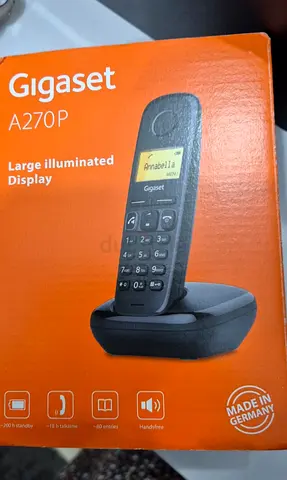 Gigaset A270P Cordless Landline Phone - Single Handset