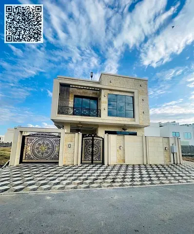Luxury 5BHK Brand New Villa in Al Yasmeen Ajman | 7 Baths, Majlis & Roof | 130K