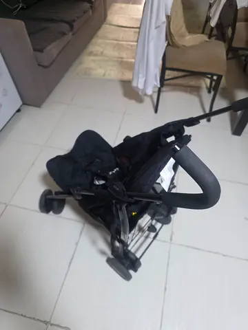 NURTUR Lightweight black foldable baby stroller (compact umbrella stroller)