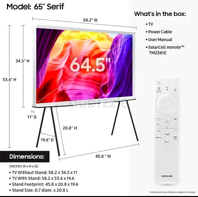 Samsung 65inch the serf QLED 2025Model