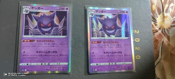 Pokémon Japanese Gengar Holo Rare Card - 4 Cards (Near Mint Sleeved)