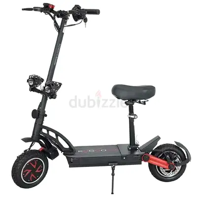 【KUGOO G-Booster】800W*2 Off-Road Electric Scooter with Seat