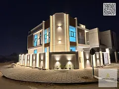 "Own a luxury corner villa in the most prestigious area of ​​Ajman at an exceptional price 