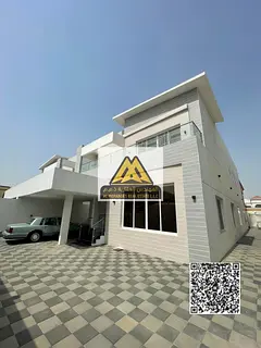 Luxury villa for sale in Al Rawda 3, Ajman, in a prime location within a quiet residential area, ide