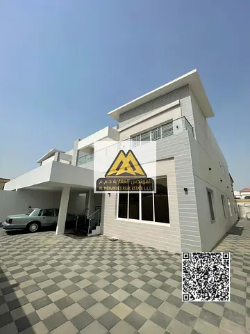 Luxury villa for sale in Al Rawda 3, Ajman, in a prime location within a quiet residential area, ideal for upscale family living.