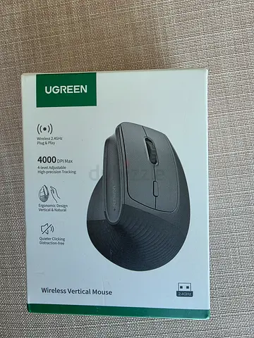Wireless Mouse - UGREEN Vertical Ergonomic - New in Box