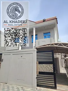 Luxury villa with a large area in the Al Zahia district, close to all services and main roads.