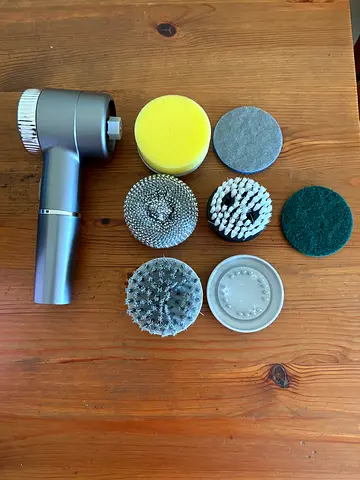 electric spin scrubber