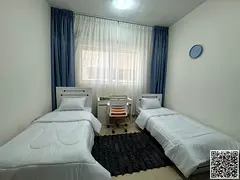 aLuxury apartment for monthly rent - 2 bedroomnd a hall with a balcony open view, fully furnished ne