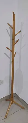Wooden Coat  Bag Stand – Space Saving | Excellent Condition