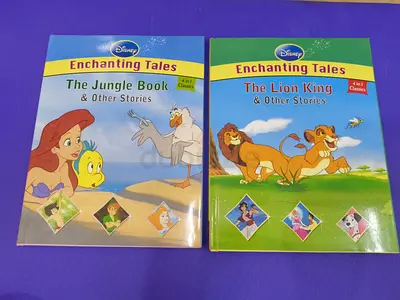 Disney Enchanting Tales: The Jungle Book  Other Stories / The Lion King  Other Stories (Set of 2)