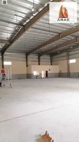 Integrated industrial property for rent in Umm Al Thuoob Umm Al Quwain Property details Warehouse8000 square feet Office inside the warehouse
