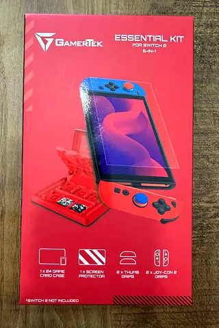 GamerTek Essential 6-in-1 Accessory Kit for Nintendo Switch / Switch 2