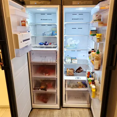Samsung set fridge freezer  like new bespoke model