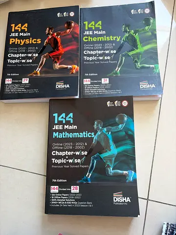 3 JEE preparation cbse practice books