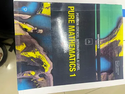 AS level Pure mathematics 1 textbook