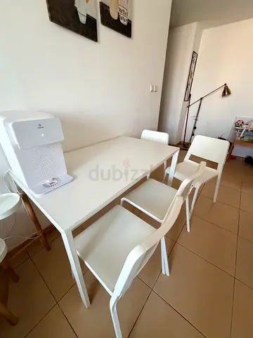 IKEA VIHALS table and 4 TEODORES chairs
