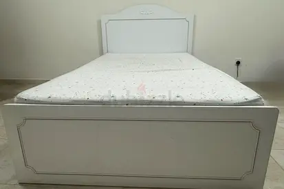 Elegant Twin Bed with Orthopedic Mattress - 2 Pcs - 120×200cm