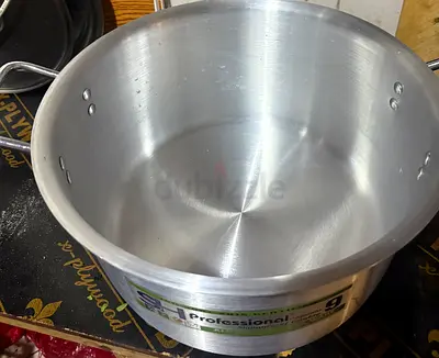 Large Professional Aluminum Cooking Pot - 15L