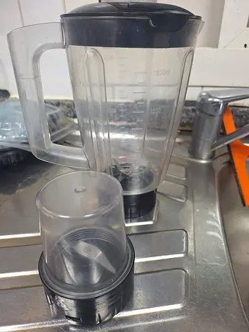 Used blender jar with grinder attachment available on 24th April.