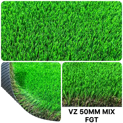 Artificial Grass/Turf - 50mm Pile (VZ 50MM MIX FGT) - New Roll