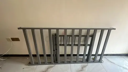 Metal single bed for adults