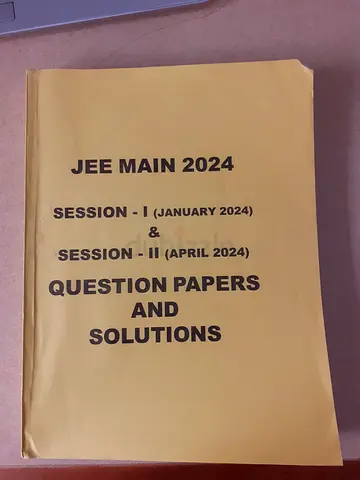 JEE Main 2024 Question Papers and Solutions (Session I  II)