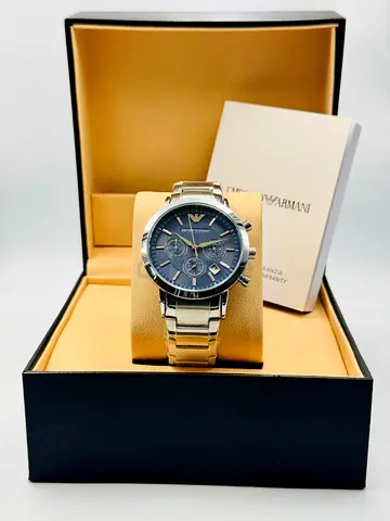 Armani watch with working chrono