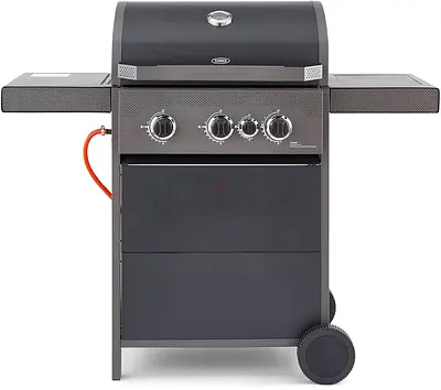 Tower 4 burner gass bbq with side burner