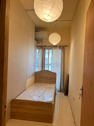 Ladies private partition room with balcony available in Al Karama