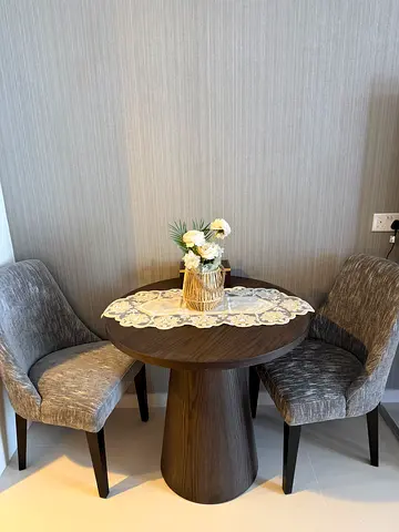 Dining table and chairs
