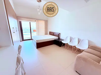 Chiller free Close to bus stop Spacious studio with fully furnished all facilities in al furjan Dubai