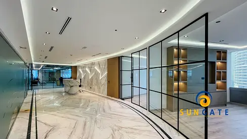 Fitted , partitioned , lake views , Walk to Metro