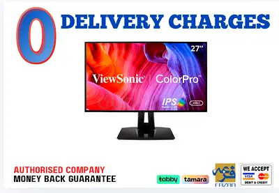 ViewSonic 27 inch Full HD Monitor - 120Hz- 1 Year Warranty