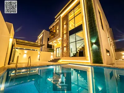 Luxury Villa for Sale in Al Yasmeen | Freehold for All Nationalities | Large Pool & Spacious Yard