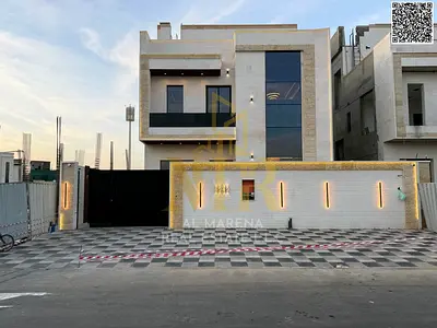 🏡 Luxury villa for sale in Al Zahia, large building area and modern design, registration fees included