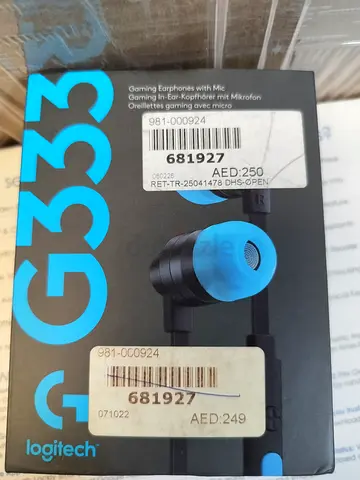 Logitech G333 Black Earphones