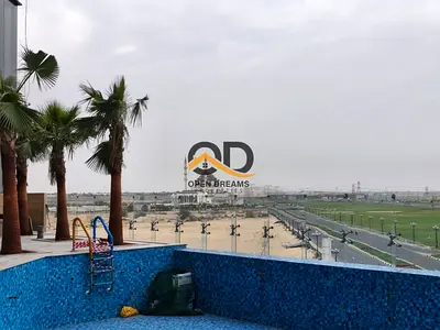 brand New building | Spacious 3 bedroom | balcony | Pool & Sharjah grand mosque view