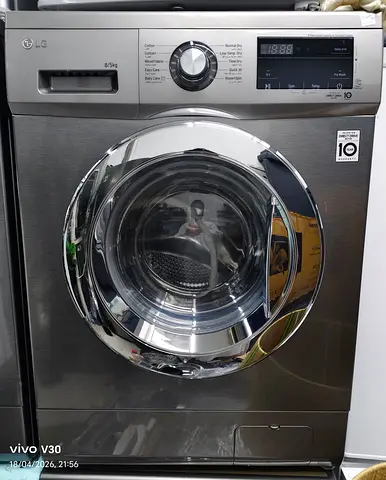 Free delivery LG Front Load  Washer Dryer (8/5 kg) - Silver, like new Condition