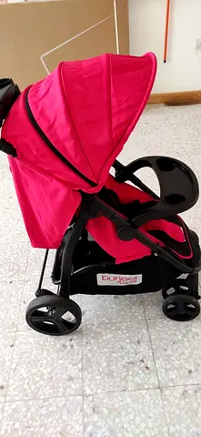 Lightweight Pink Burigel Stroller - Good Condition
