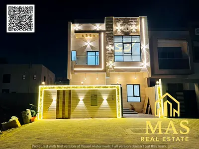 🏡 Villa for Sale in Al Zahya – Ajman | Main Road | 6 Bedrooms | Rooftop | Registration Included