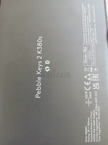 Logitech Pebble Keys 2 K380s, Multi-Device Bluetooth Wireless Keyboard Easy-Switch for Windows, macO