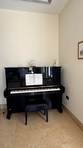 Yamaha Upright Acoustic Piano - Black Gloss, U3H Excellent Condition