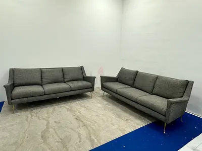 Almost brand new west elm 6 seater sofa